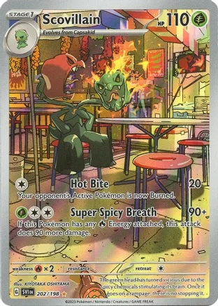 Scovillain - 202/198 - Illustration Rare | SV - Base Set