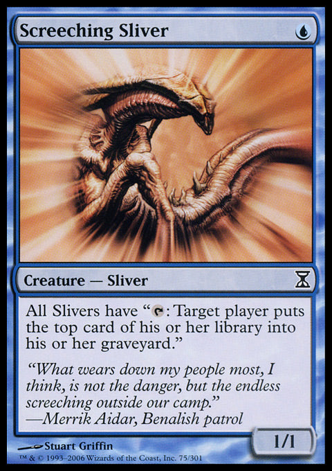 Screeching Sliver - Foil | Time Spiral
