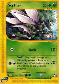 Scyther - 106/147 - Common | Aquapolis