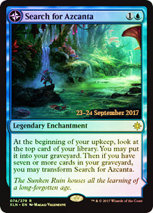 Search for Azcanta // Azcanta, the Sunken Ruin - Foil | Prere Promos