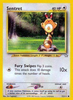 Sentret - 71/111 - Common - Unlimited Edition | Neo Genesis