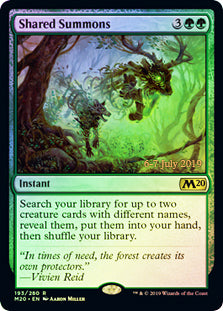 Shared Summons - Foil | Prerelease & Release Promos