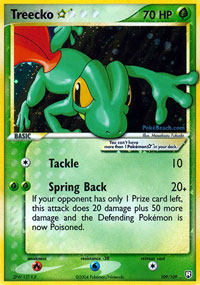 Treecko * - 109/109 - Shiny Rare Holo | EX Team Rocket Returns