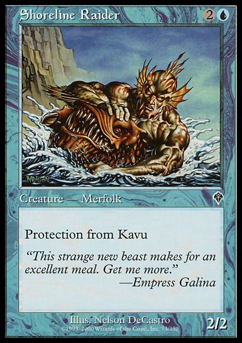 Shoreline Raider - Foil | Invasion