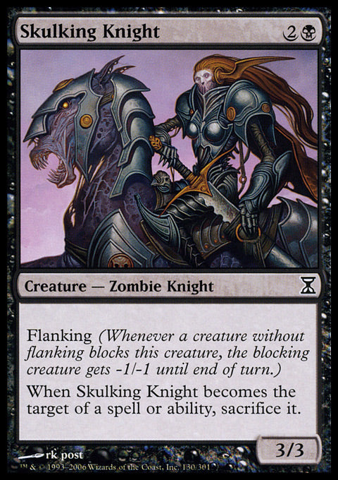 Skulking Knight - Foil | Time Spiral