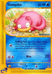 Slowpoke - 108/147 - Common | Aquapolis