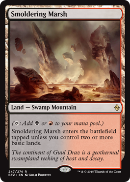 Smoldering Marsh | Battle for Zendikar