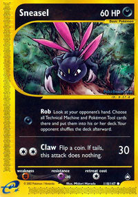 Sneasel - 110/147 - Common | Aquapolis