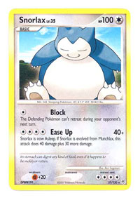 Snorlax - 37/130 - Rare | Diamond and Pearl