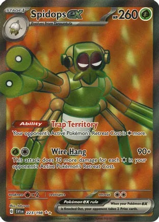 Spidops ex - 223/198 - Ultra Rare | SV - Base Set