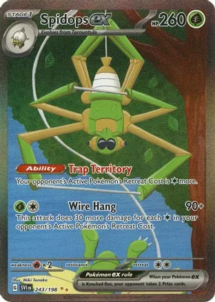 Spidops ex - 243/198 - Special Illustration Rare | SV - Base Set