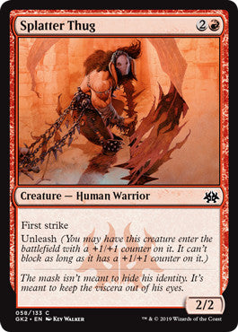 Splatter Thug | Guild Kits: Ravnica Allegiance