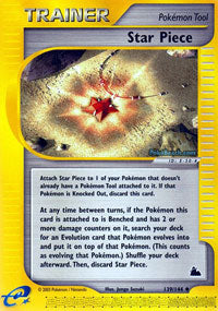 Star Piece - 139/144 - Uncommon | Skyridge