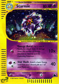 Starmie - H28/H32 - Holo Rare | Skyridge