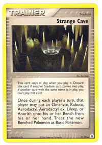 Strange Cave - 77/92 - Uncommon | EX Legend Maker