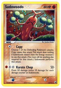 Sudowoodo - 15/115 - Holo Rare | EX Unseen Forces