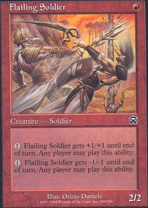 Flailing Soldier - Foil | Mercadian Masques