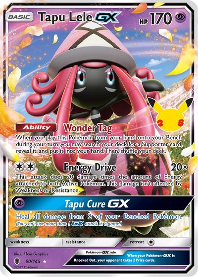 Tapu Lele GX - 60/145 - Ultra Rare | Celebrations: Classic Collection