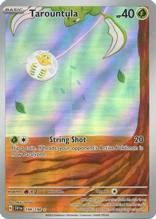 Tarountula - 199/198 - Illustration Rare | SV - Base Set