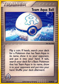 Team Aqua Ball - 75/95 - Uncommon | EX Team Magma vs Team Aqua