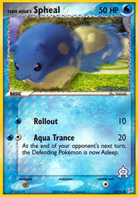 Team Aqua's Spheal - 57/95 - Common | EX Team Magma vs Team Aqua