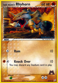 Team Magma's Rhyhorn - 68/95 - Common | EX Team Magma vs Team Aqua