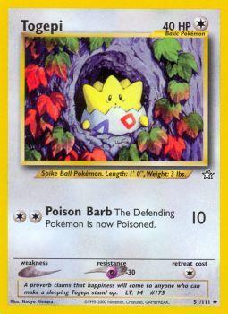 Togepi - 51/111 - Uncommon - Unlimited Edition | Neo Genesis