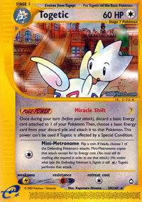 Togetic - 39/147 - Rare | Aquapolis
