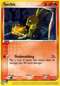 Torchic - 77/97 - Common | EX Dragon