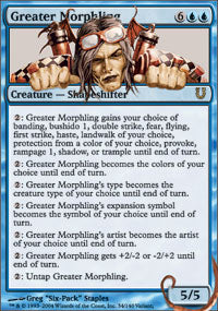 Greater Morphling - Foil | Unhinged