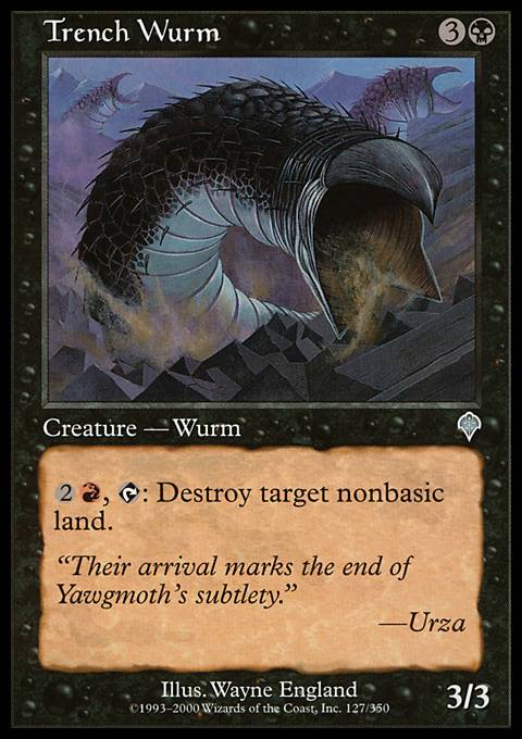 Trench Wurm | Invasion