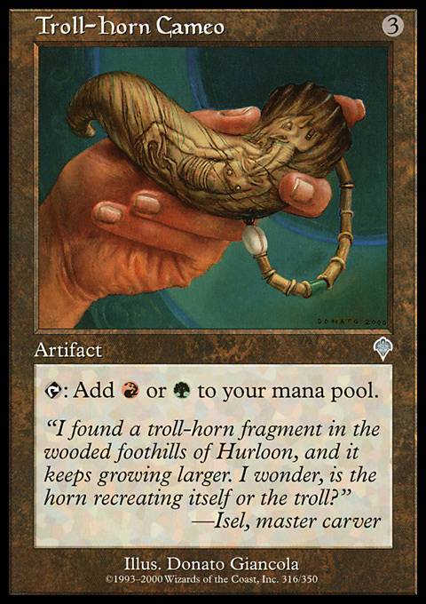 Troll-Horn Cameo - Foil | Invasion