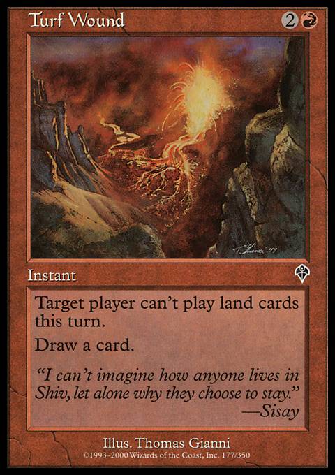 Turf Wound - Foil | Invasion