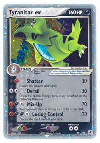 Tyranitar-EX - 111/115 - Rare Holo EX | EX Unseen Forces