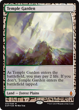 Temple Garden - Foil | Zendikar Expeditions