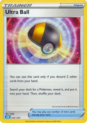 Ultra Ball (CLB) - 030/034 | Trading Card Game Classic