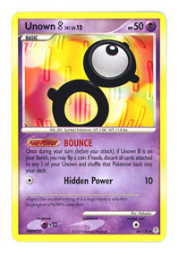 Unown B - 66/130 - Uncommon | Diamond and Pearl