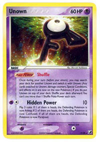 Unown F - F/28 - Holo Rare | EX Unseen Forces