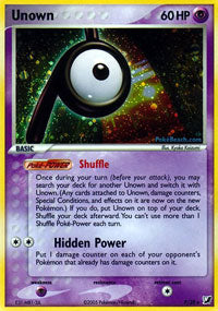 Unown P - P/28 - Holo Rare | EX Unseen Forces