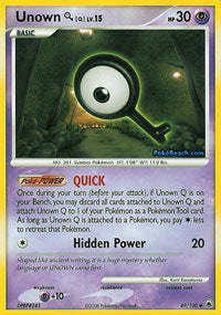 Unown Q - 49/100 - Uncommon | Majestic Dawn