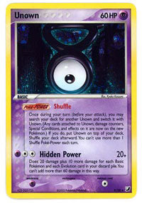 Unown V - V/28 - Holo Rare | EX Unseen Forces