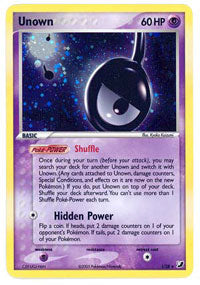 Unown ! - !/28 - Holo Rare | EX Unseen Forces