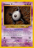 Unown [X] - 30/105 - Rare - Unlimited Edition | Neo Destiny