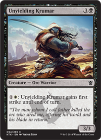 Unyielding Krumar | Khans of Tarkir