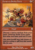 Dwarven Strike Force - Foil | Odyssey