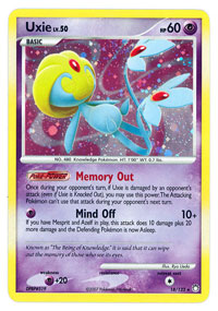 Uxie - 18/123 - Holo Rare | Mysterious Treasures