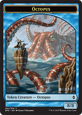 Octopus Token | Battle for Zendikar