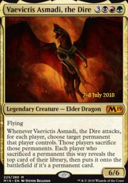 Vaevictis Asmadi, the Dire - Foil | Prerelease & Release Promos