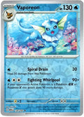 Vaporeon - 134/165 - Holo Rare - Reverse Holo | SV - 151
