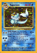 Vaporeon - 12/64 - Holo Rare - Missing Set Symbol | Jungle